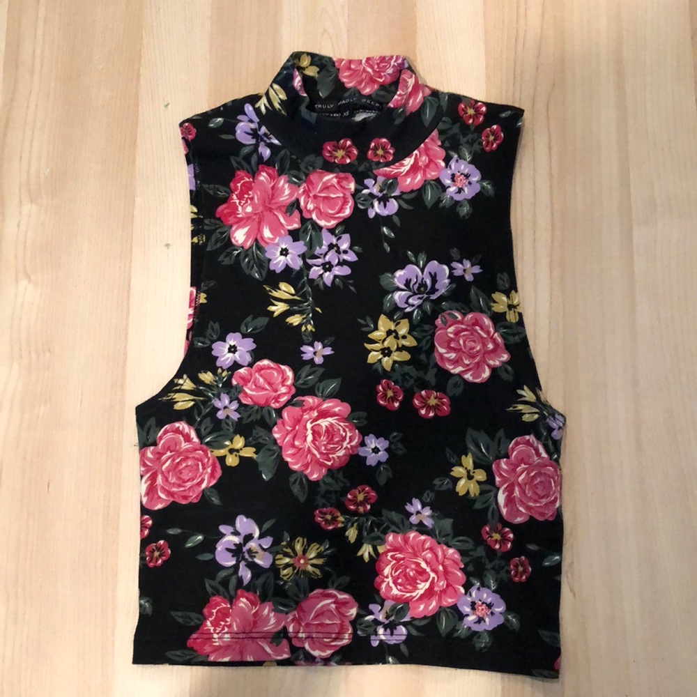 Floral Crop Top